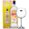 1U LARIOS MEDITERRÁNEA LONDON DRY DOUBLE DISTILLED 700ML C/ESTUCHE + 1U COPA DE CRISTAL BOHEMIA GIN 820ML