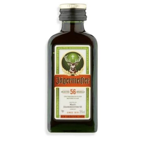 Licor De 56 Hierbas Jägermeister Original 40ml