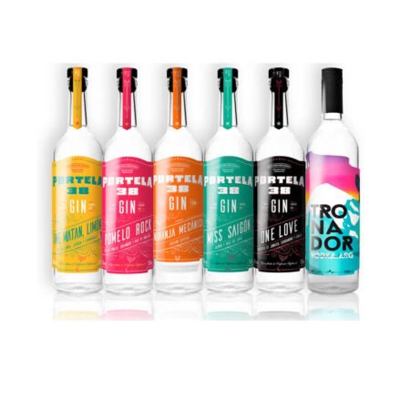 MIX PORTELA 38 1U ME MATAN, LIMÓN + 1U POMELO ROCK + 1U NARANJA MECÁNICA + 1U MISS SAIGÓN + 1U ONE LOVE + 1U TRONADOR KIT X6U 750ML