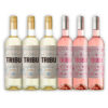 MIX VINO 3U TRIBU DULCE + 3U TRIBU ROSÉ CAJA X6U 750ML
