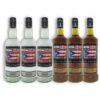 MIX RON RICO 3U PLATA + 3U DORADO KIT CAJA X6U 750ML
