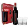 Malamado Malbec 750ml + 2 Vasos De Vidrio 350ml c/Estuche