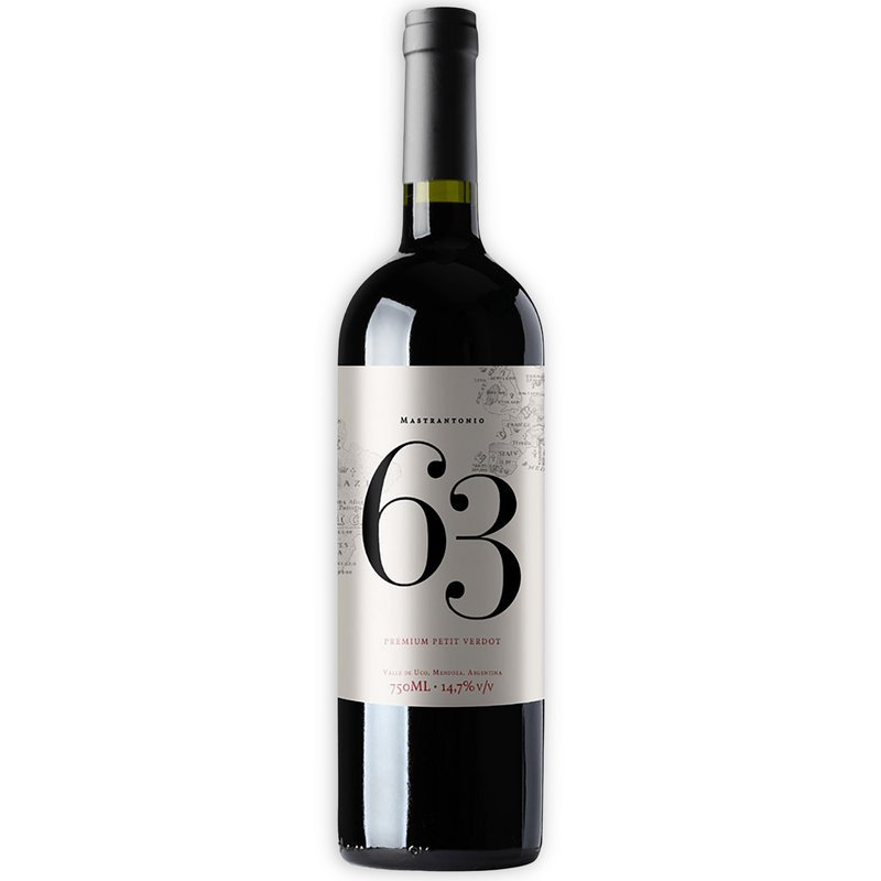 Mastrantonio 63 Premium Petit Verdot 750ml
