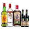 MIX 2U BRANCA 450ML + 1 SMIRNOFF N°21 + 1U J&B + 1 HÖDLMOSER