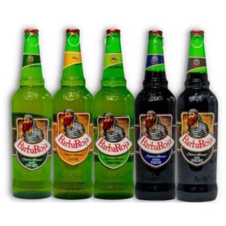 MIX BARBAROJA KIT X5U PORRÓN 625ML