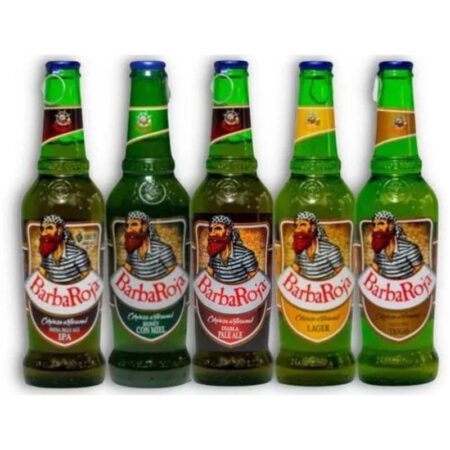 MIX BARBAROJA KIT X5U PORRÓN 330ML