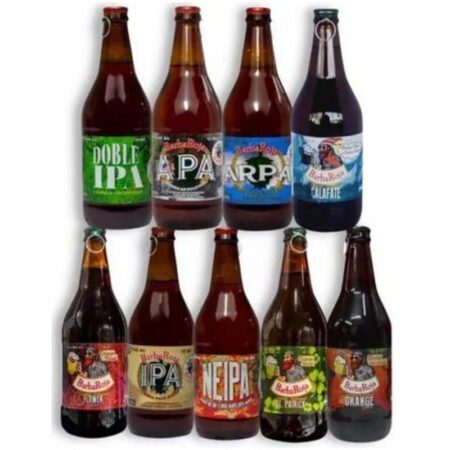 MIX BARBAROJA KIT X9U PORRÓN 500ML