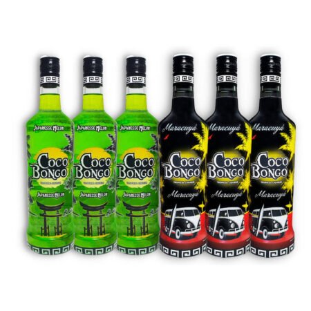 MIX COCO BONGO 3U JAPANESSE MELON + 3U MARACUYÁ 750ML