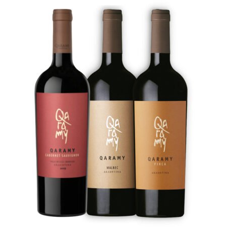 MIX QARAMY 1U BLEND + 1 MALBEC + 1U CABERNET SAUVIGNON 750ML