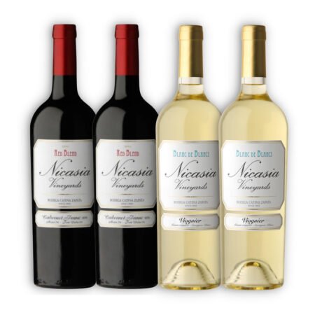 MIX VINO NICASIA 2U CABERNET FRANC + 2U BLANC DE BLANCS