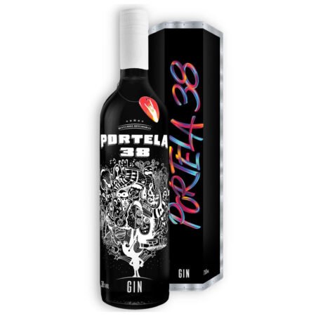 Portela 38 One Love Gin 750ml C/Estuche Edición Limitada