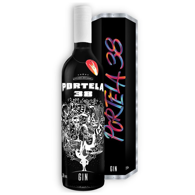 Portela 38 One Love Gin 750ml C/Estuche Edición Limitada