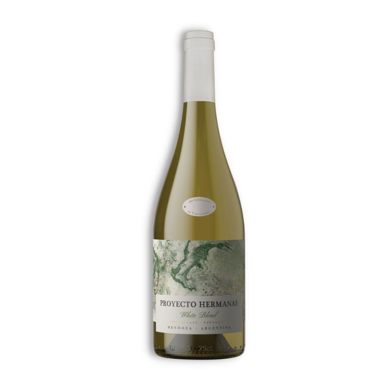 PROYECTO HERMANAS WHITE BLEND 2019 VIOGNIER SEMILLÓN SAUVIGNON BLANC 750ML