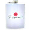 PETACA TANQUERAY BLANCA ACERO INOXIDABLE 8OZ 236ML