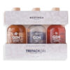 Restinga Gin Tripack London Dry/Flavoured/Destilado 375ml