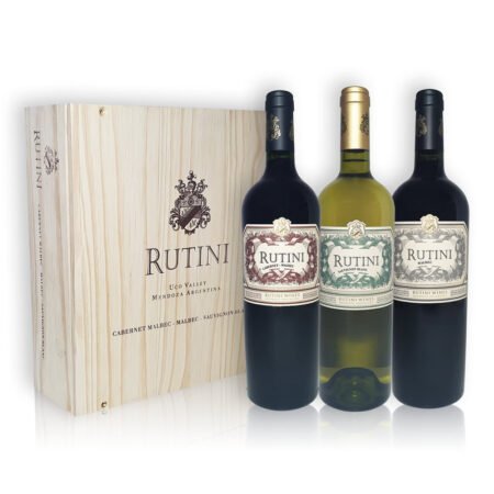 Rutini Kit Caja De Madera 750ml