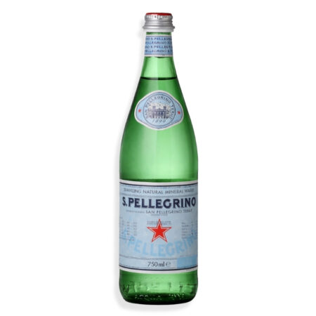 San Pellegrino Agua Mineral De Vidrio 750ml