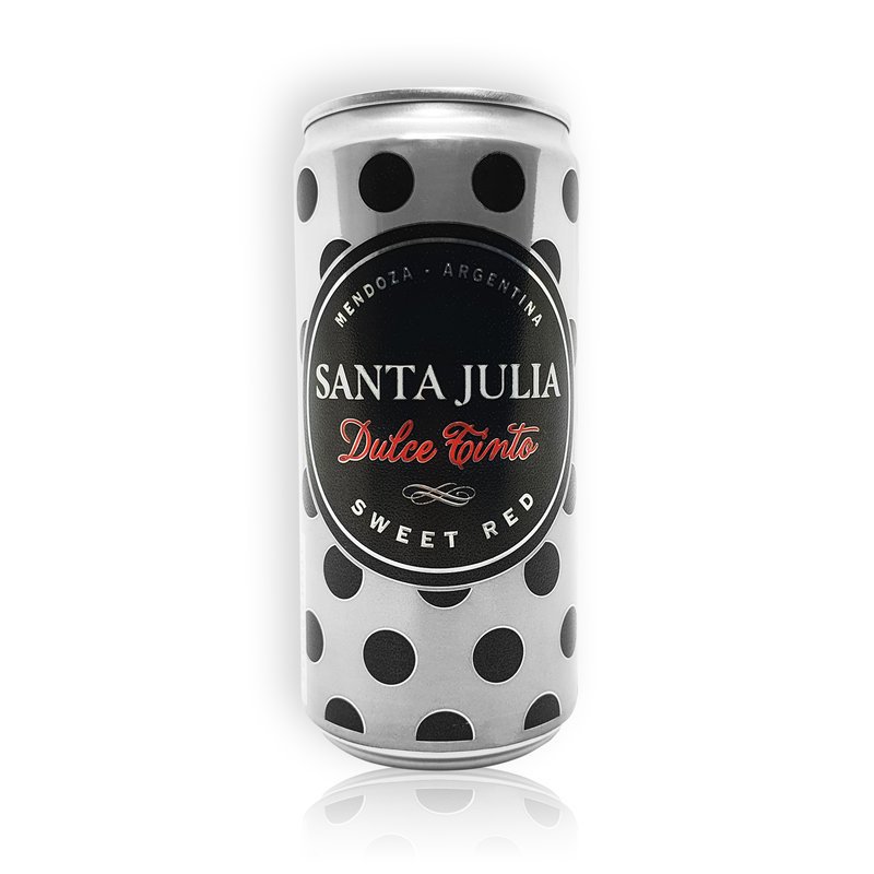 SANTA JULIA DULCE TINTO SWEET RED BONARDA LATA 269ML
