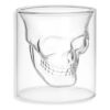 Shot De Vidrio Calavera Doble Pared XL 200ml