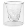 Shot De Vidrio Calavera Doble Pared
