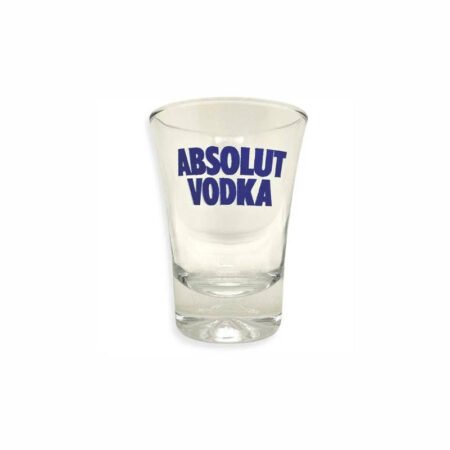 SHOT DE VIDRIO ABSOLUT COLORES 55ML