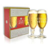 GIFT PACK STELLA ARTOIS VINTAGE 2 COPAS CHALICE CURVO + ESMERILADO 330ML