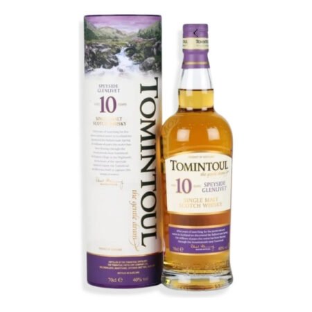 Tomintoul 10 Years Single Malt Scotch 700ml C/Estuche