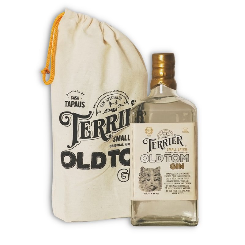 Terrier Small Batch Gin Old Tom Destilado 750ml C/bolsa