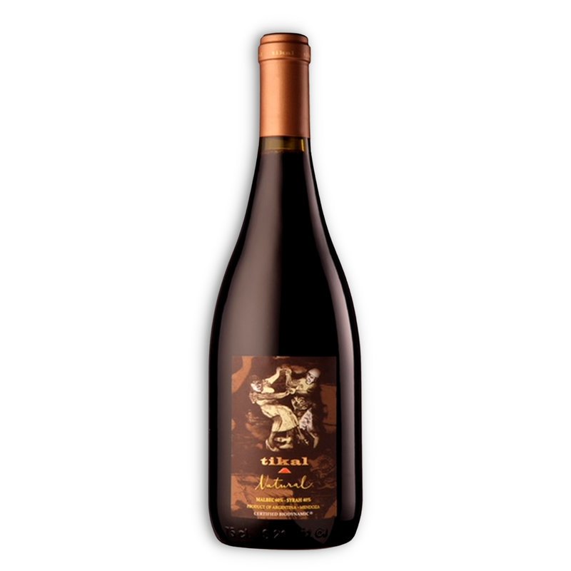 TIKAL NATURAL BIODINÁMICO MALBEC SYRAH 750ML