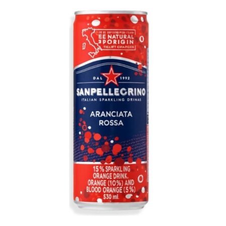 San Pellegrino Aranciata Rossa Lata 330ml