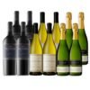 Mix 4u Trumpeter Malbec 750ml + 4u D.v. Chardonnay Chardonnay 750ml + 4u Deseado Extra Brut 750ml