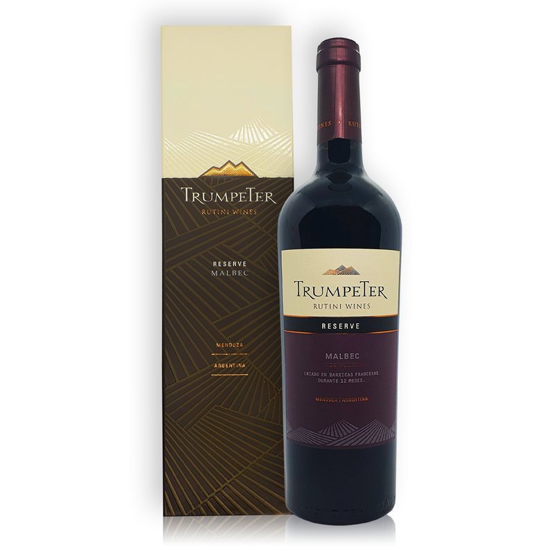 TRUMPETER RESERVA MALBEC X1U C/ESTUCHE 750ML