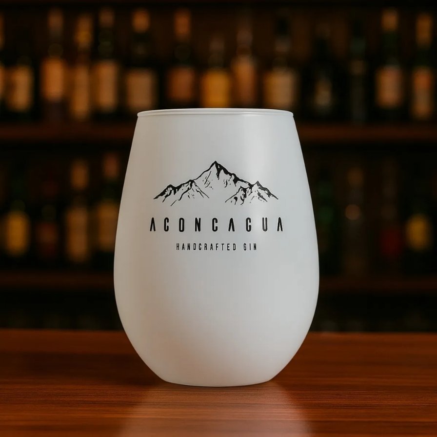 Vaso De Vidrio Aconcagua Blanco 400ml - Imagen 3