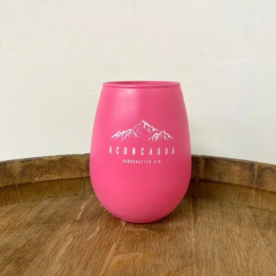 Vaso De Vidrio Aconcagua Rosa 400ml - Imagen 4
