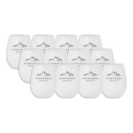 Alternative view of Vaso De Vidrio Aconcagua Blanco 400ml