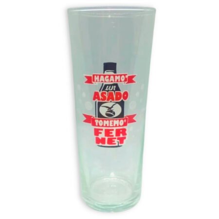 VASO DE VIDRIO ASADO FERNET BRANCA 750ML