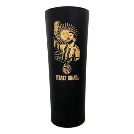 Vaso De Vidrio Branca Messi Negro 750ml
