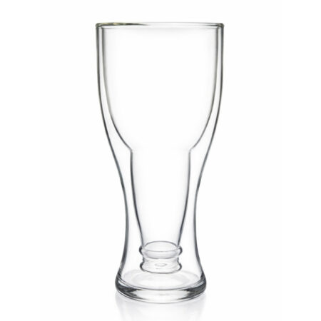 Vaso De Vidrio Media Botella Doble Pared 355ml