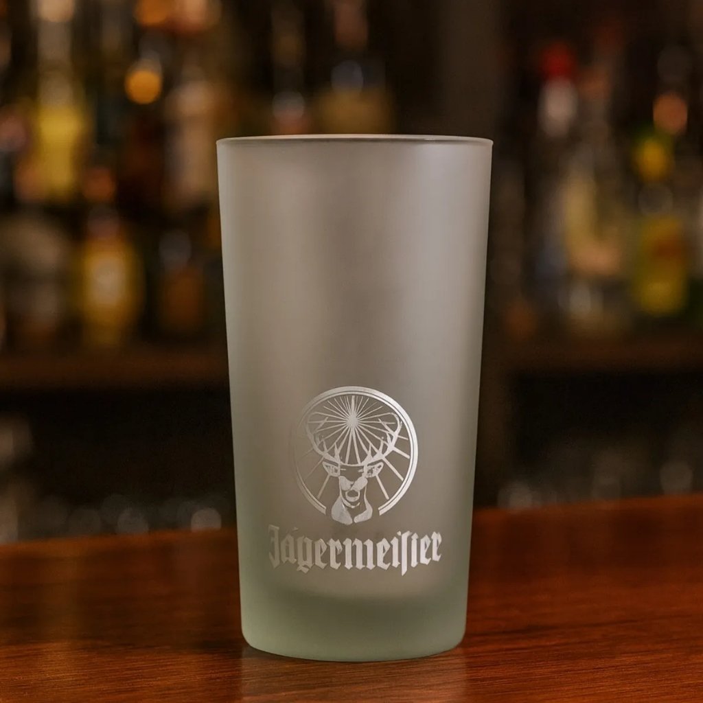Vaso De Vidrio Jägermeister Satinado 250ml - Imagen 3