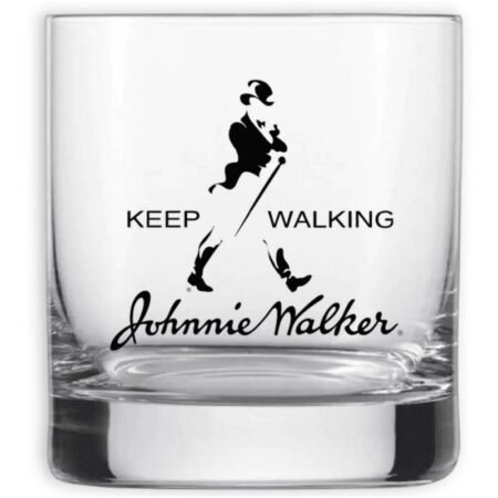 VASO DE VIDRIO JOHNNIE WALKER 330ML