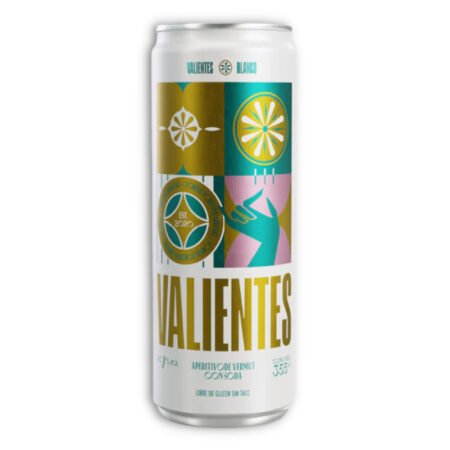 VALIENTES BLANCO CON SODA LATA 355ML