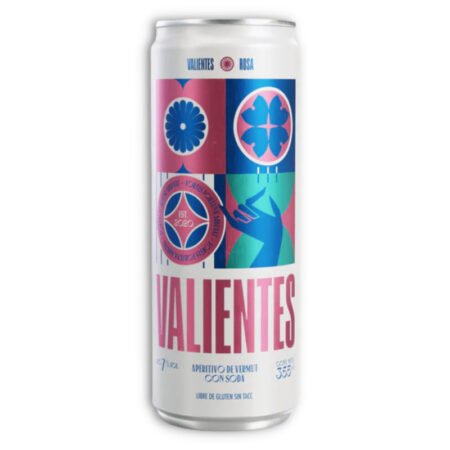 VALIENTES ROSA CON SODA LATA 355ML