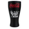Vaso De Vidrio Coca-Cola Branca Negro 1000ml