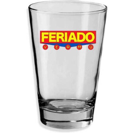 FERIADO VASO DE VIDRIO 400ML