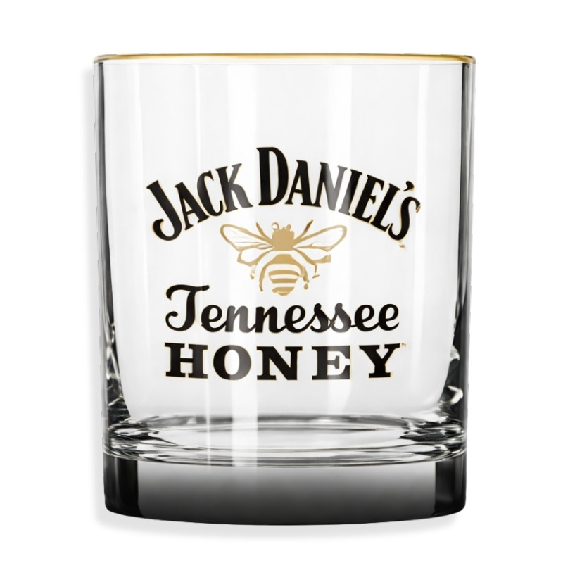 Mix 1u Jack Daniel´s Honey 750ml + 2u Vaso De Vidrio Jack Daniel´s Honey 330ml - Imagen 4