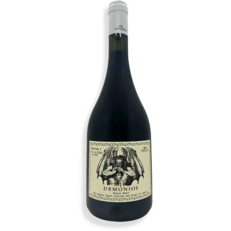 Vino Tinto Mil Demonios Pinot Noir Blend De Añadas 750ml