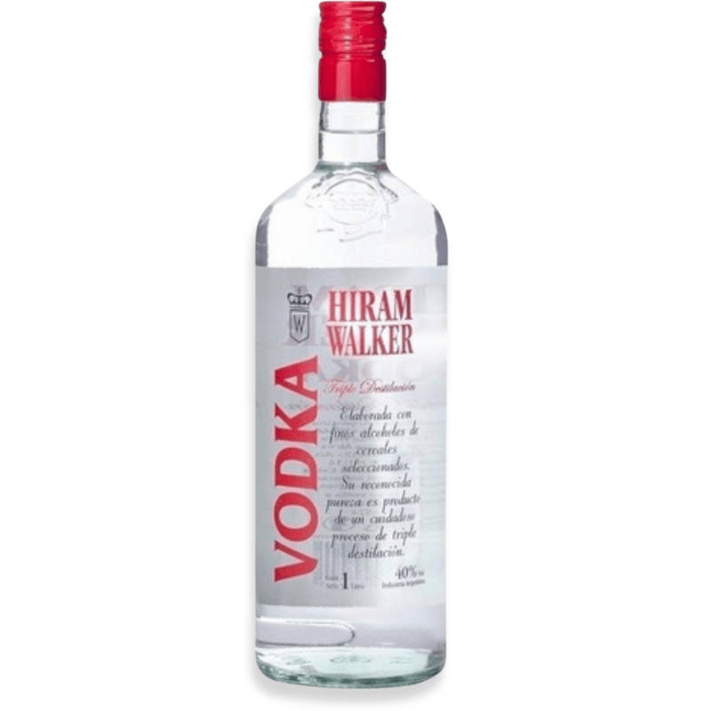 Hiram Walker Triple Destilación Vodka 1000ml