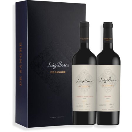 Luigi Bosca De Sangre 1u Malbec y 1u Cabernet Sauvignon 750ml C/Estuche