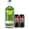 COMBO ABSOLUT LIME 750ML + 2 SPEED UNLIMITED 473ML